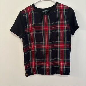 Lauren Ralph Lauren Women’s Plaid Shirt Size PM